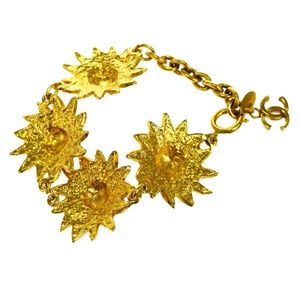 CHANEL Jewelry - Auth CHANEL CC Logos Chain Bangle Bracelet CHANEL Jewelry - Auth CHANEL CC Logos Chain Bangle Bracelet